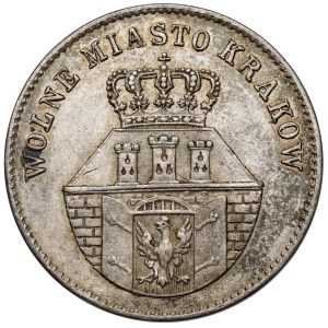 Free City of Kraków, 1 zloty, 1835
