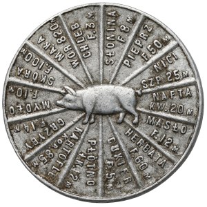 Medaglia antispeculativa di Varsavia 1918 – In onore degli speculatori