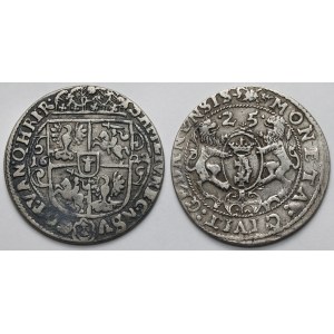 Sigismund III Vasa, Ort Bydgoszcz 1622 and Gdańsk 1625 - set (2 pcs)