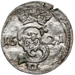 Sigismund III Vasa, Two-denar coin, Vilnius, 1621