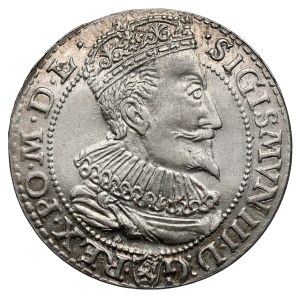 Sigismund III. Wasa, Sechser aus Malbork, 1596