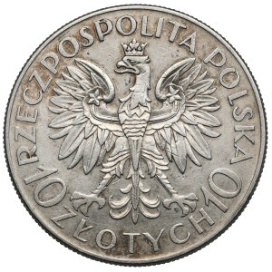 Sobieski, 10 zlotys, 1933