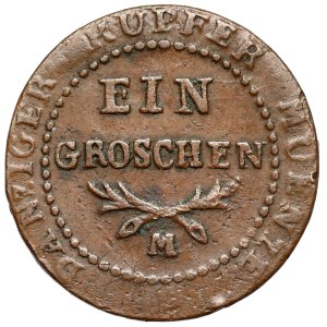 Ville libre de Gdańsk, Grosz 1812-M