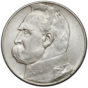 Piłsudski, 10 zlotych, 1938
