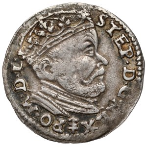 Stefan Batory, Trojak Wilno 1585 - herb Lis