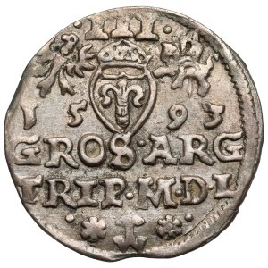 Sigismund III Vasa, the Trojak, Vilnius, 1593