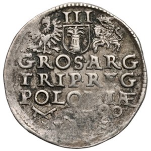 Sigismund III Vasa, Trojak, Poznań, 1590 IF