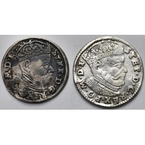 Stefan Batory, Trojaki di Vilnius 1582 e 1585 - set (2 pezzi)