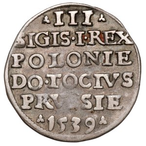 Sigismund I the Old, Trojak, Elbląg, 1539