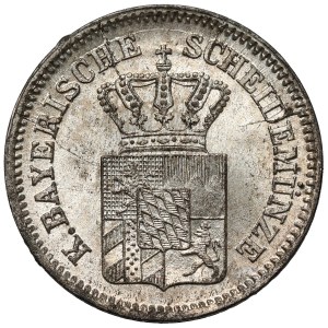 Bawaria, Maksymilian II Józef, Krajcar 1862, Monachium