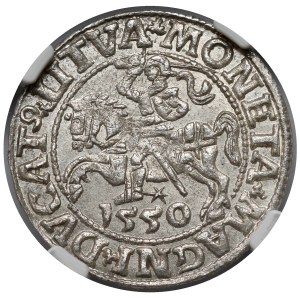 Sigismund II. August, Halbgroschen, Vilnius 1550 – LI