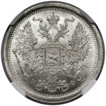 Russia, Alexander II, 20 kopecks, 1880 NF