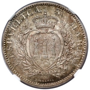 San Marino, 2 liry 1906-R, Řím