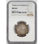 San Marino, 2 liry 1906-R, Řím
