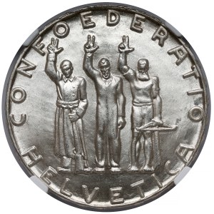 Switzerland, 5 francs 1941-B, Bern - Confederation