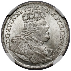 August III of Saxony, born in Leipzig in 1754 CE – bulldog-like – a beautiful wreath