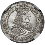 John II Casimir, Ort, Toruń, 1663 HDL - decorative chain