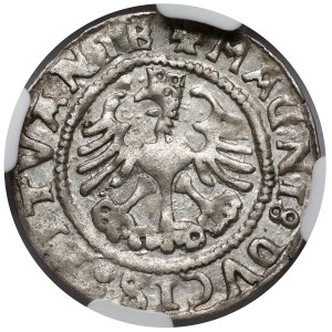 Sigismund I the Old, Vilnius Half-Groschen, 1527—with errors