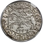 Zygmunt II August, Półgrosz Wilno 1557