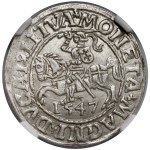 Zygmunt II August, Półgrosz Wilno 1547