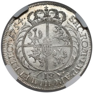 August III. von Sachsen, Leipzig 1754 n. Chr. – SELTENE Büste
