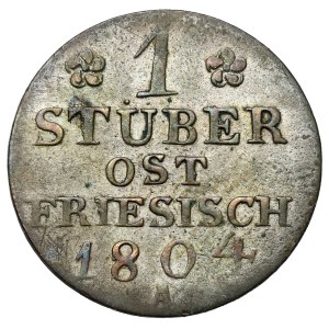 Prussia, East Frisia, Frederick William III, Stüber 1804-A, Berlin