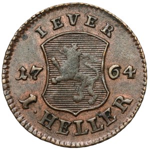 Jever, Friedrich August, Halerz 1764, Zerbst