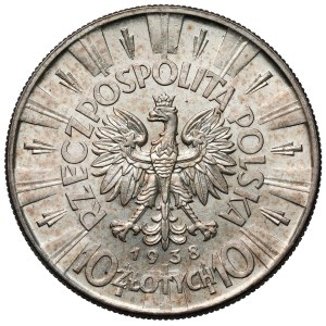 Piłsudski 10 zlotych, 1938