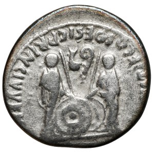 Octavian Augustus (27 pred n. l. – 14 n. l.), denár – vnučky