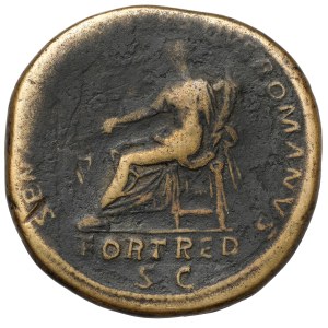 Trajan (98–117 n. l.) Sestercius, Řím