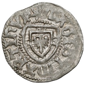 The Teutonic Order, Marcin Truchsess, Szeląg (three-leaf coin) - MARTINV P