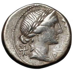 The Republic, Aemilius M.f. Lepidus (114–113 B.C.) Denarius, Rome