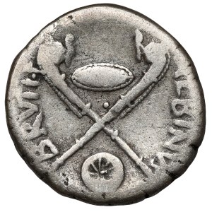 Republika, D. Iunius Brutus Albinus (48 p.n.e.) Denar, Rzym