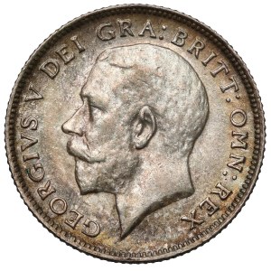 Großbritannien, Georg V., 6 Pence, 1912