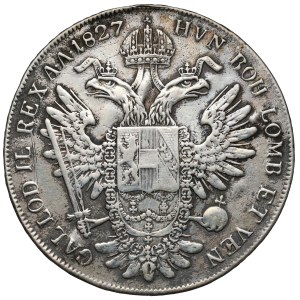 Austria, Francis I, Thaler 1827-C, Prague