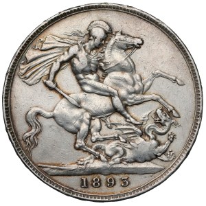 Great Britain, Victoria, Crown, 1893