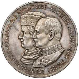 Sasko, 5 mariek 1909 – 500. výročie Lipského univerzity
