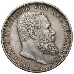 Württemberg, 5 marks, 1913 F, Stuttgart