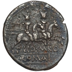 Republika Q. Marcius Libo. (148 p.n.e.) Denar, Rzym