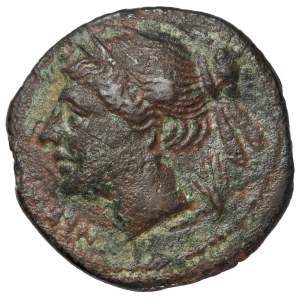 Greece, Italy, Bruttium, Brettii (214–211 B.C.) AE17