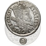 Zygmunt III Waza, Trojak Kraków 1606 - w KOLE