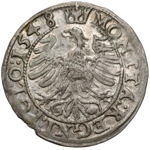Sigismund I the Old, Kraków Groschen 1548 — with BUNS — rare year