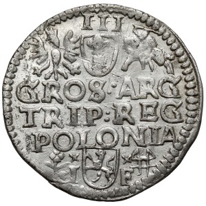 Sigismund III Vasa, the Wschowa Tri-coin, 1595