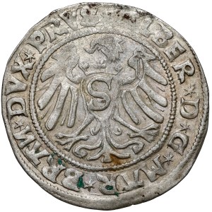 Prussia, Albrecht Hohenzollern, Königsberg grosz 1529—very rare
