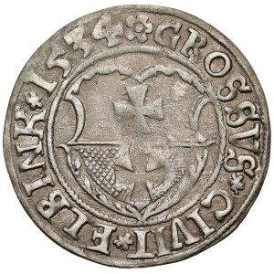 Sigismund I. der Alte, Elblanger Groschen 1534 – PR