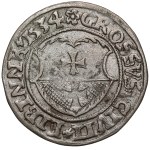 Sigismund I. der Alte, Elbląg-Groschen 1534 – Fehler „ELBINNK“ – Rarität