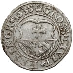 Sigismund I the Old, Elbląg grosz, 1535 - GROSS / ElbinGK - uninscribed