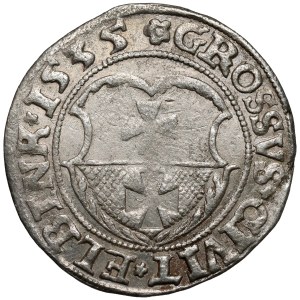 Sigismondo I il Vecchio, Grosz di Elbląg 1535 - PRVSS - Elbink