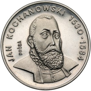 100 zlotych Nickel Proof Coin, 1980, Jan Kochanowski—Large Head