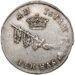 Jan III Sobieski, Coronation Token, AD ISTAM PER HAS, 1676.